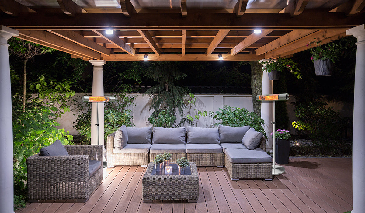 Herschel California Silver 2000W & Stand